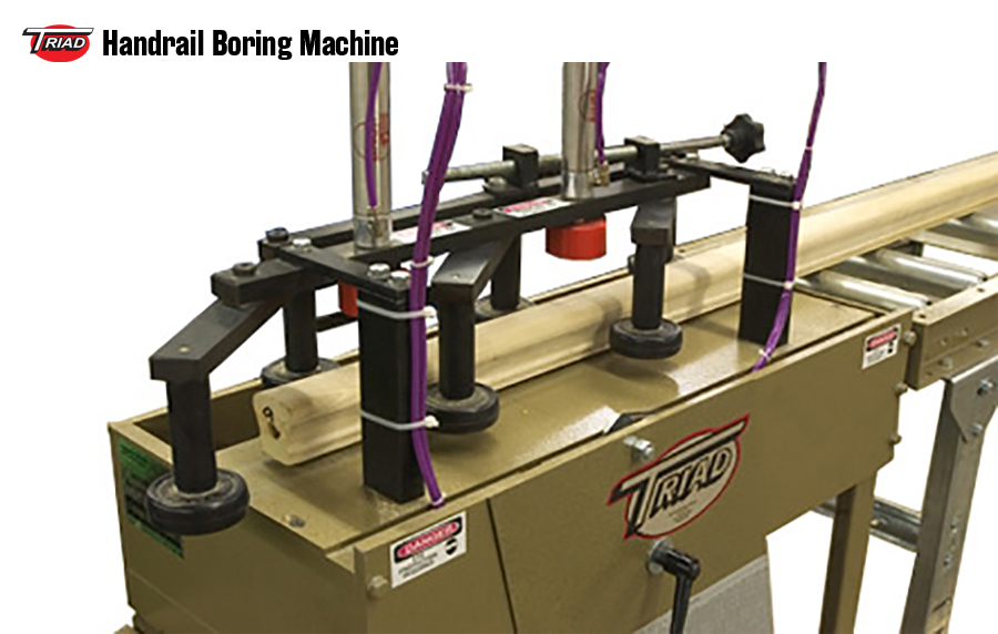 Triad Balluster-Handrail Boring Machine Product Image